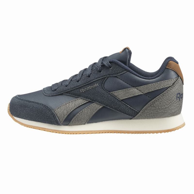 Tenisi Reebok Royal Classic Jogger 2.0 Baieti Bleumarin/Gri Inchis Romania YV2565GR